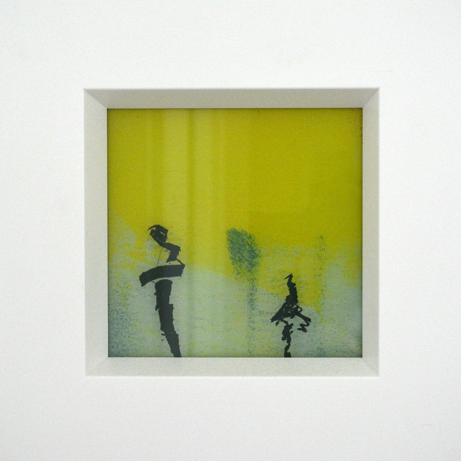 2009-004 - Feenwald - 2009 - Hinterglasmalerei - 12x12 - Verkauft